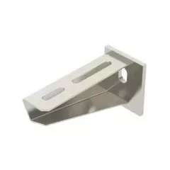   Obo Bettermann 6443615 AW 30 11 A4 fali és oszlopkonzol ráhegesztett fejlemezzel B110mm 2B felületkezelés nélkül, utókezelt