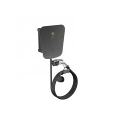  Obo Bettermann 6570020 WB AC BL Wallbox elektromos töltőállomás Ion Basic nyomógombos kivitel 330x300x127 L festett fekete