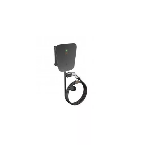 Obo Bettermann 6570020 WB AC BL Wallbox elektromos töltőállomás Ion Basic nyomógombos kivitel 330x300x127 L festett fekete
