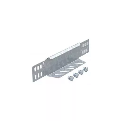 Obo Bettermann 7106130 RWEB 660 DD szűkítő-sarokelem/ véglezáró kábeltálcához 60x600 DD szalaghorganyzott Zink/Alumínium, Double Dip, DIN EN 10346