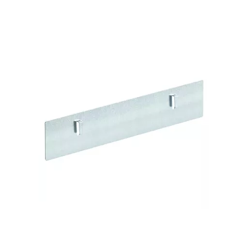 Obo Bettermann 7205400 GR-KS FS Típustábla tartó rácsos tálcákhoz 252x45 FS szalaghorganyzott, DIN EN 10346