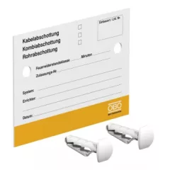   Obo Bettermann 7205440 KS-S HU Jelölőtábla tűzszakaszhatárhoz 100x70mm