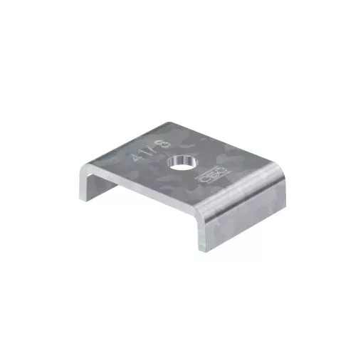 Obo Bettermann 7207054 PLF 41 10 FT csatlakozó elem MS 41 sínhez funkciótartáshoz  FT merítetten tűzihorganyzott, DIN EN ISO 1461