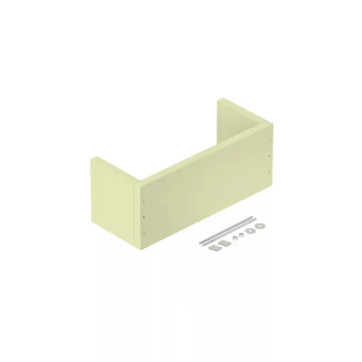 Obo Bettermann 7215768 ZSE90-35-17 L Húzásmentesítő függőleges kábelnyomvonalhoz 400x200x200