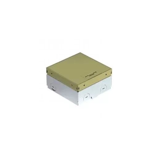 Obo Bettermann 7368284 UDHOME-ONE GM Szerelvénybeépítő egys. üres fix réz fedlappal 140x140x75