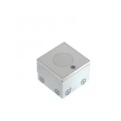   Obo Bettermann 7368409 UDHOME2 VT2 V szerelvénybeépítő-egység tubussal, 2-fh. dugalj 140x140x110