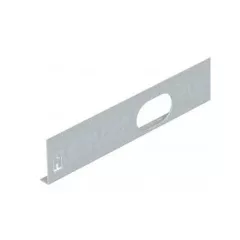   Obo Bettermann 7404816 AIK TWL 75 válaszfal padlóra szerelt csatornához  FS szalaghorganyzott, DIN EN 10346