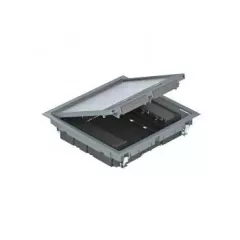   Obo Bettermann 7405037 GES9 55U V 7011 szerelvénybetét  263x263x59   acélszürke