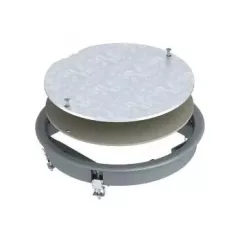   Obo Bettermann 7406772 ZESR4 U 7011 húzódoboz-betét univerzális szereléshez    acélszürke