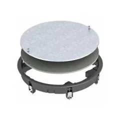   Obo Bettermann 7406792 ZESR7 10U 9011 húzódoboz-betét univerzális szereléshez    grafitszürke