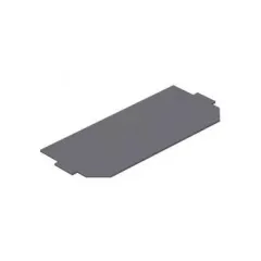   Obo Bettermann 7407588 LPA GB2 takarólemez  165x76mm   grafitszürke