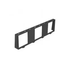   Obo Bettermann 7408672 MT45V 3 beépítő keret 3 x 1 Modul 45-höz    grafitszürke