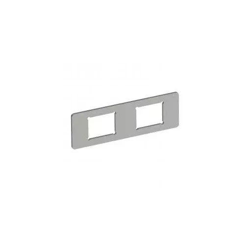 Obo Bettermann 7408705 MPMT45 2C szerelőlemez 2 db C típusú kivágáshoz 77x24x1,5