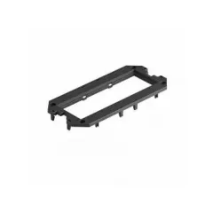   Obo Bettermann 7408753 UT3 P3 Fedlap UT3-hoz, 3 db Modul 45 részére 165x76x4   grafitszürke