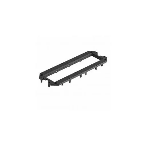 Obo Bettermann 7408763 UT4 P4 Fedlap UT4-hez, 4 db Modul 45 részére 208x76x4   grafitszürke