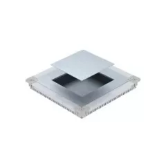   Obo Bettermann 7410062 UGD55 350-3 9R padló alatti szerelvénydoboz GES9/55UV-hez 467x467x55 FS szalaghorganyzott, DIN EN 10346