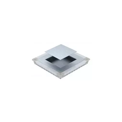 Obo Bettermann 7410062 UGD55 350-3 9R padló alatti szerelvénydoboz GES9/55UV-hez 467x467x55 FS szalaghorganyzott, DIN EN 10346