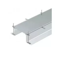   Obo Bettermann 7424024 OKA-G40040240 nyitható padlócsatorna zárt 2400x400x240 FS szalaghorganyzott, DIN EN 10346