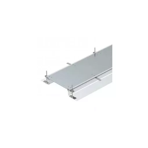 Obo Bettermann 7424042 OKA-G30040140R nyitható padlócsatorna zárt, bepattintható 2400x300x140 FS szalaghorganyzott, DIN EN 10346