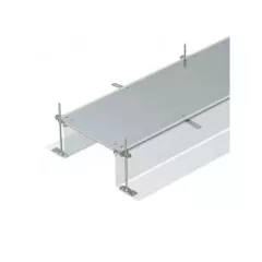   Obo Bettermann 7424060 OKA-G20040240R nyitható padlócsatorna zárt, bepattintható 2400x200x240 FS szalaghorganyzott, DIN EN 10346