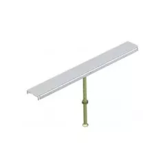   Obo Bettermann 7424984 DSU2 600 10050 Fedélillesztő-alátámasztás OKA-W-hez  FS szalaghorganyzott, DIN EN 10346