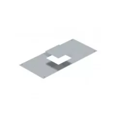   Obo Bettermann 7425066 OKA D 600 4 szerelőfedél GES4 szerelvénybetéthez 400x600x4 FS szalaghorganyzott, DIN EN 10346