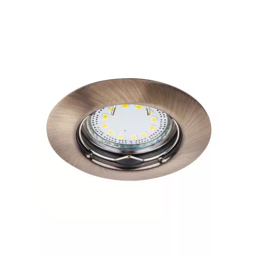 Rábalux 1048 LITE beltéri ráépíthető és beépíthető lámpa, bronz színben, GU10 foglalattal, 240 lm, 3W teljesítmény, 30000h élettartammal, IP44/IP40 védettséggel, 3000K, 3db/csomag ( Rábalux 1048 )
