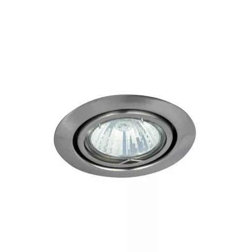 Rábalux 1093 SPOT RELIGHT beltéri ráépíthető és beépíthető lámpa, szatin króm színben, GU5.3 foglalattal, 50W teljesítmény, IP20 védettséggel ( Rábalux 1093 )