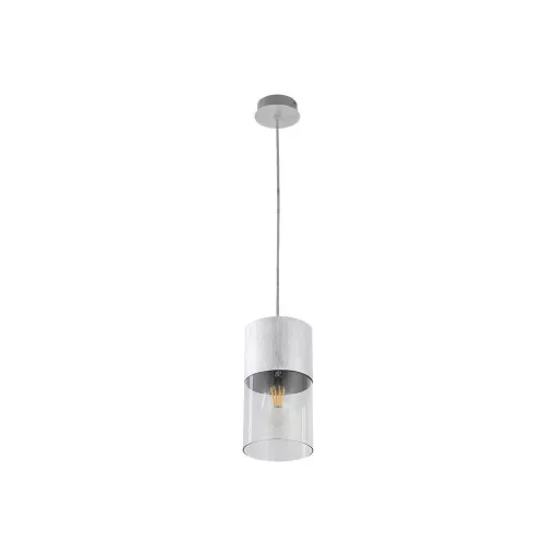 Rábalux 3154 ZELKOVA beltéri függeszték, súrolt alumínium színben, E27 foglalattal, 40W teljesítmény, IP20 védettséggel ( Rábalux 3154 )