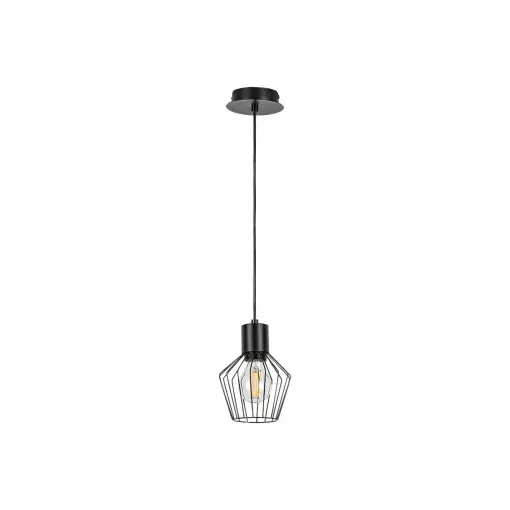 Rábalux 3539 BELANO beltéri függeszték fekete színben, E27 foglalattal, IP20 védettséggel ( Rábalux 3539 )