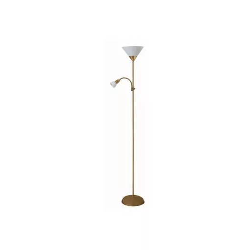 Rábalux 4065 ACTION beltéri állólámpa, bronz színben, 1db E27 és 1db E14 foglalattal, 100W teljesítmény, IP20 védettséggel ( Rábalux 4065 )