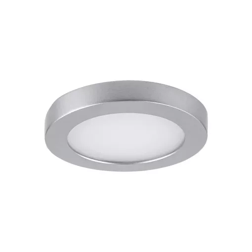 Rábalux 5275 COCO beltéri ráépíthető és beépíthető lámpa, ezüst színben, 230 lm, 3W teljesítmény, 25000h élettartammal, IP44 védettséggel, 5 év garanciával, 4000K ( Rábalux 5275 )