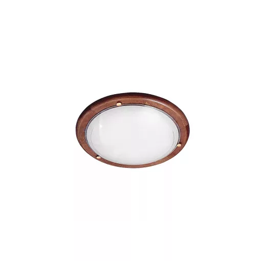 Rábalux 5417 UFO beltéri mennyezeti lámpa, tölgy színben, E27 foglalattal, 60W teljesítmény, IP20 védettséggel, 5 év garanciával ( Rábalux 5417 )