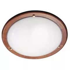   Rábalux 5427 UFO beltéri mennyezeti lámpa, tölgy színben, 2db E27 foglalattal, 60W teljesítmény, IP20 védettséggel, 5 év garanciával ( Rábalux 5427 )