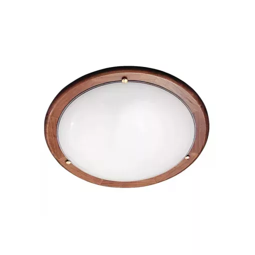 Rábalux 5427 UFO beltéri mennyezeti lámpa, tölgy színben, 2db E27 foglalattal, 60W teljesítmény, IP20 védettséggel, 5 év garanciával ( Rábalux 5427 )
