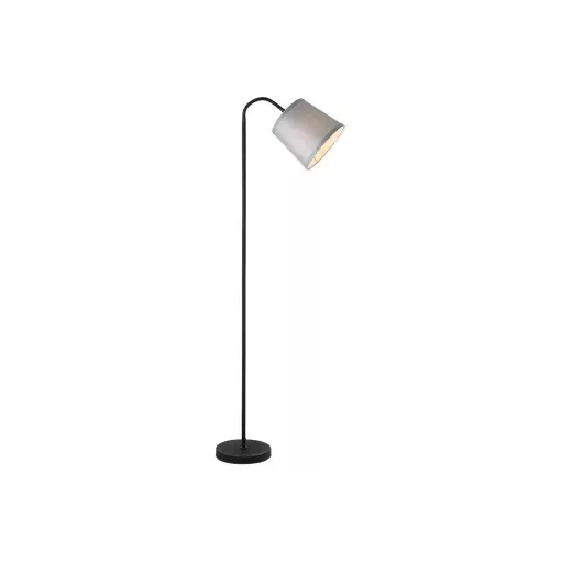 Rábalux 6639 GODRIC beltéri állólámpa, fekete színben, E27 foglalattal, 25W teljesítmény, IP20 védettséggel ( Rábalux 6639 )