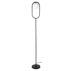   Rábalux 74029 GHITA beltéri állólámpa, fekete színben, E27 foglalattal, 20W teljesítmény, IP20 védettséggel ( Rábalux 74029 )