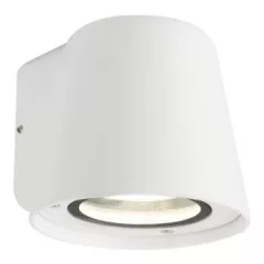   Rábalux 7960 MANDAL kültéri fali lámpa, matt fehér színben, GU10 foglalattal, 35W teljesítmény, IP54 védettséggel ( Rábalux 7960 )