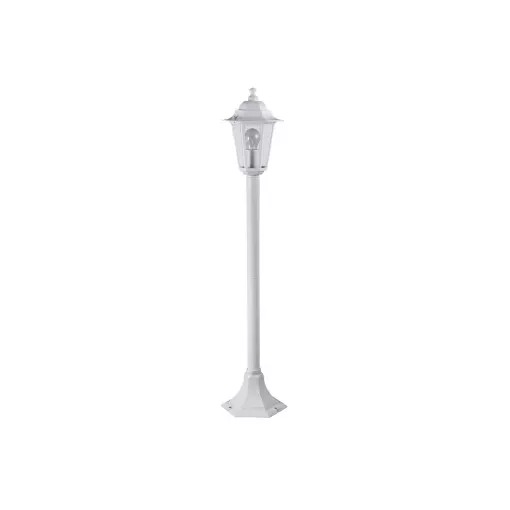 Rábalux 8209 VELENCE kültéri állólámpa, fehér színben, E27 foglalattal, 60W teljesítmény, IP43 védettséggel ( Rábalux 8209 )