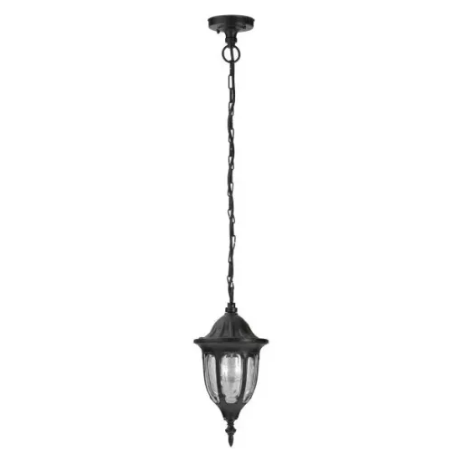 Rábalux 8344 MILANO kültéri függeszték, fekete színben, E27 foglalattal, 60W teljesítmény, IP43 védettséggel ( Rábalux 8344 )