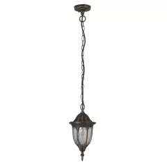   Rábalux 8374 MILANO kültéri függeszték, antik arany színben, E27 foglalattal, 60W teljesítmény, IP43 védettséggel ( Rábalux 8374 )