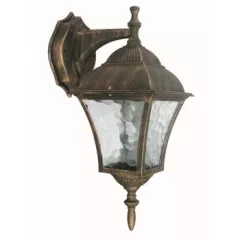   Rábalux 8391 TOSCANA kültéri fali lámpa, antik arany színben, E27 foglalattal, 60W teljesítmény, IP43 védettséggel ( Rábalux 8391 )