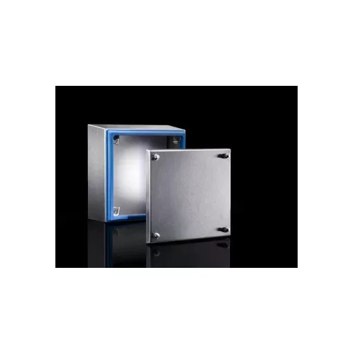 Rittal HD 1676.600 higiénikus rozsdamentes csatlakozódoboz 1.4301 AISI 304, szögidommal, 327x427x120 mm (magxszélxmély) 1676600