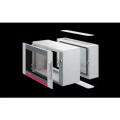   Rittal AX 2261.550 AX fali ház 3 részes átlátszó ajtóval, 15 U 745x600x573 mm (magxszélxmély) IP54 2261550