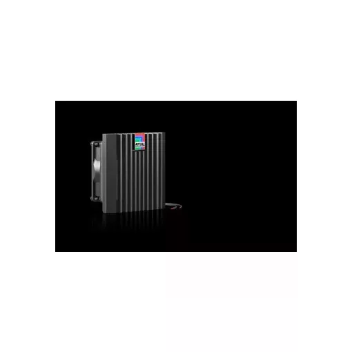Rittal SK 3237.718 Blue e+ ventilátor szűrővel 20 m3/h - 12 W - 115 V 1~ 50 Hz - IP54 - fekete RAL9005 (3237718)