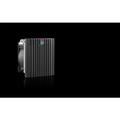   Rittal SK 3238.718 Blue e+ ventilátor szűrővel 63 m3/h - 15,4 W - 115 V 1~ 50 Hz - IP54 - fekete RAL9005 (3238718)