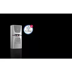   Rittal Blue e+ Dynamic fali klíma 1 kW, fém, 110 V - 240 V, 1~, 50 Hz/60 Hz, IP55, 950x400x310 mm 3484837
