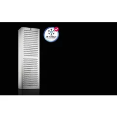   Rittal Blue e+ IT kültéri fali klíma 3,7 kW, alumínium, 380 V - 480 V, 3~, 50 Hz/60 Hz, IP56, 1640x465x360 mm 3488340