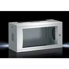   Rittal DK 7507.000 FlatBox lapraszerelt 19 colos ház, 6 U 358x600x400 mm (magxszélxmély) 7507000
