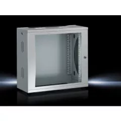   Rittal DK 7507.020 FlatBox lapraszerelt 19 colos ház, 12 U 625x600x400 mm (magxszélxmély) 7507020